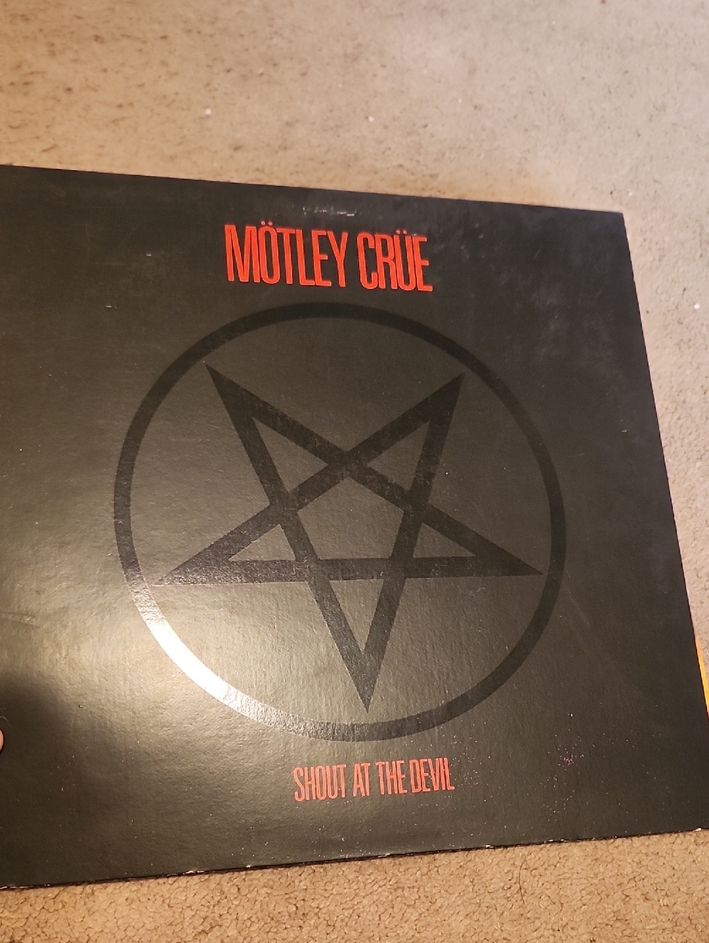 Mötley Crüe "Shout at the Devil" Vinyl